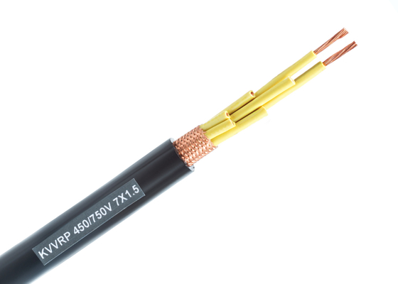 Performance CTT CABLE Stranded Copper Conductor and Copper Wire Braiding Screening