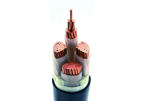 le noyau de cuivre du conducteur 3 de 0.6/1 kilovolt + la terre XLPE ont isolé le cable électrique