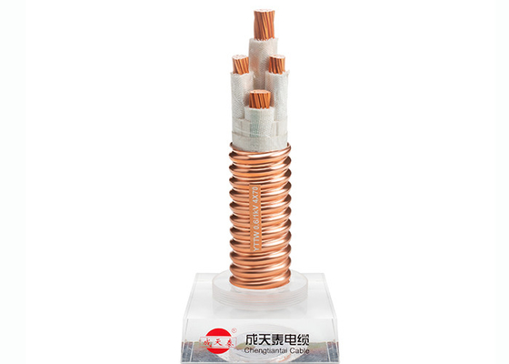 Câble électrique de résistance de feu de YTTW, câble engainé métallique d'isolation de bande de mica
