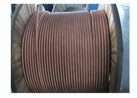 Câble isolé par minerai durable, conducteur de cuivre échoué par noyau ignifuge du câble 3+1