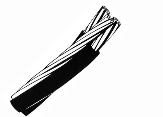 L'antenne de basse tension a empaqueté le câble d'interface triple de service de câble XLPE/isolation de PVC