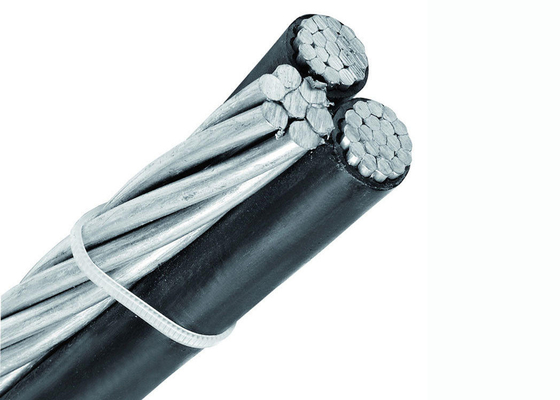 L'antenne de basse tension a empaqueté le câble d'interface triple de service de câble XLPE/isolation de PVC