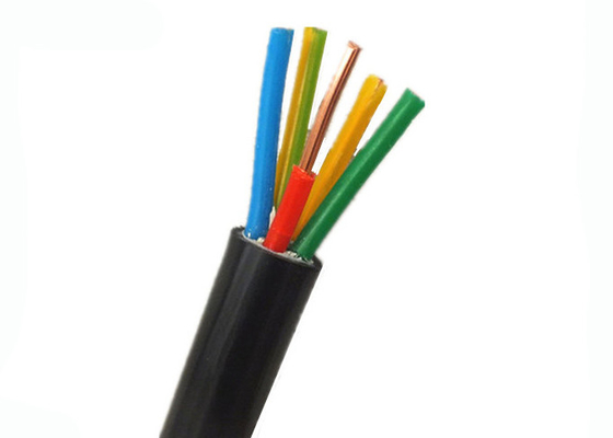 300/500V cuivrent le câble électrique de bâtiment de conducteur de noyau multinucléaire du fil 5