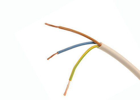 Fil électrique échoué par amende de noyau de l'en cuivre 3, câble cuivre isolé ccc diplômée