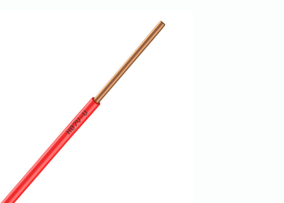 Cuivre solide de câble de noyau de PVC de cuivre pour le câblage à la maison