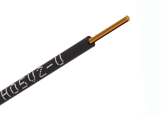 Conducteur de cuivre flexible Single Core Cable H07V-K 300/500V de fil de ménage
