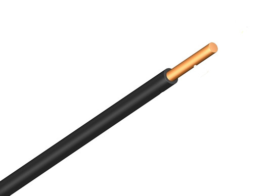Le fil électrique 0,75 sq.mm H05V-U a fixé le composé de PVC de conducteur d'en cuivre de câble de câblage bobine de 100 m