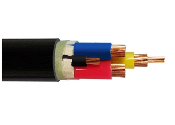 Noyau isolé par XLPE du cable électrique de preuve de feu 3 et câble de terre Unarmoured