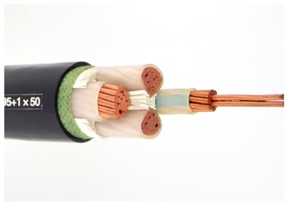 Noyau isolé par XLPE du cable électrique de preuve de feu 3 et câble de terre Unarmoured