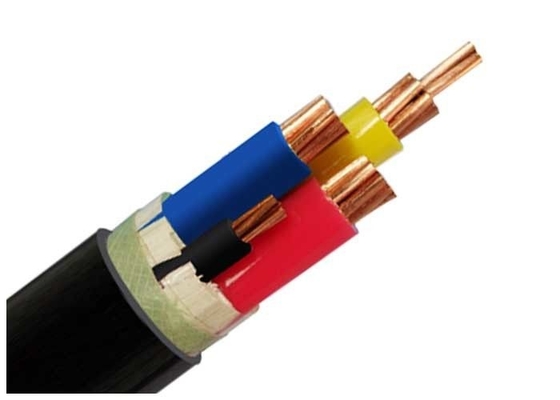 Câble blindé de noyau de la basse tension deux, câble blindé de BT pour des stations de commutation