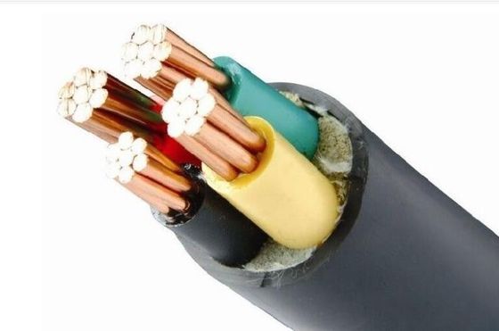 PVC Insulated Power Cable with Copper Conductor, Operating Temperature -15°C to 70°C