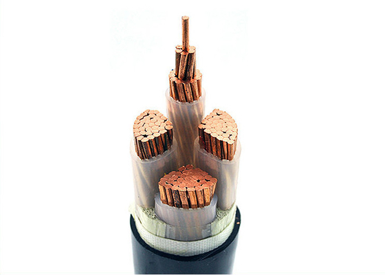 Le CEI 60502-1 XLPE a isolé l'utilisation en coupe carrée d'extérieur du cable électrique 4 X16 millimètre