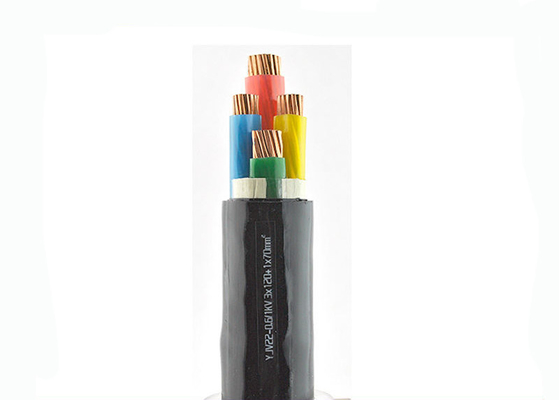 Câble cuivre carré extérieur de 2*25 millimètre, câble unipolaire de Xlpe Unarmoured