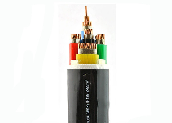 Bande résistante au feu de mica de l'isolation 0.6/1kV du câble XLPE de noyau de la basse tension 4