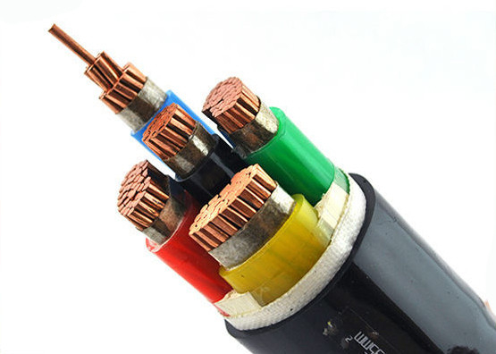 câble résistant à la chaleur de 3 noyaux 0.6/1kV, câble cuivre extérieur de PVC de gaine de LSZH