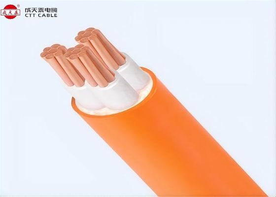 Core No 4 Fire Alarm Electrical Cable Black Or Customized Sheath Color Durable Flexible Cable for Fire Detection Systems