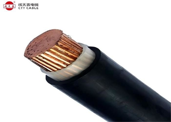 1.5-400mm2 XLPE noir câble d'alimentation industriel isolé IEC standard avec enveloppe en PVC 0,6/1kV