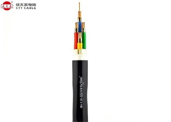 Cable électrique industriel standard de la CEI XLPE Cu-conducteur isolé en PVC enveloppé