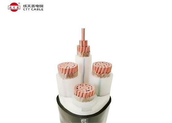 Insulated Power Cable with 99.95% Copper Conductor, Black or Customized Sheath