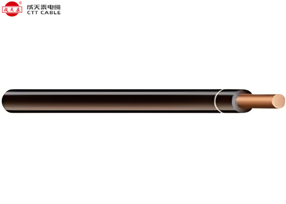 Cable en cuivre dur Cable en cuivre conducteur circulaire solide