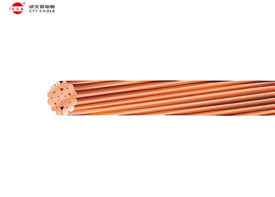 Cable électrique à conducteur de cuivre isolé Fil de cuivre enfilé Cable de cuivre