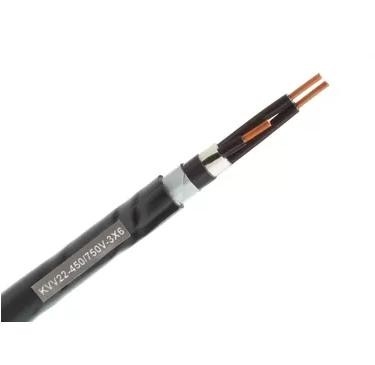 Cable de commande Ruban d'acier blindé 450V / 750V CU / PVC / PVC / STA / PVC KVV22 / NYBY