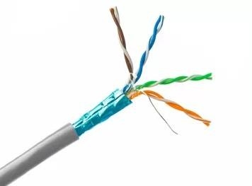câble LAN Cat6 FTP câble nu conducteur de cuivre réseau blindé câble ethernet
