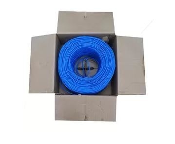 23 AWG Cable LAN au cuivre conducteur Cat6 SFTP Cable UL Cable Ethernet à résistance à la flamme
