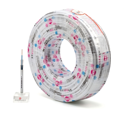Fil de construction en cuivre PVC isolé et câblé Fil plat 300 / 500V CU / PVC / PVC 60227 CEI 52