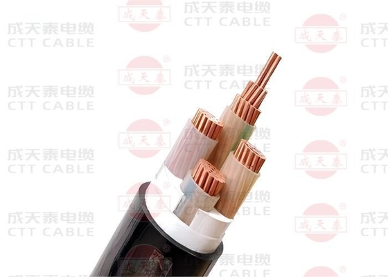 Cable halogène à faible teneur en fumée et zéro température de fonctionnement 90 degrés Conçu pour la sécurité et la fiabilité 0,6 / 1kV