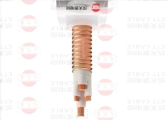 Cable ondulé isolé minéral inorganique pour retardateur de feu 0,6/1 kV avec flexibilité