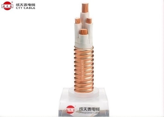 IEC60332-3-24 câble ignifuge PVC/PE noir résistant aux hautes températures