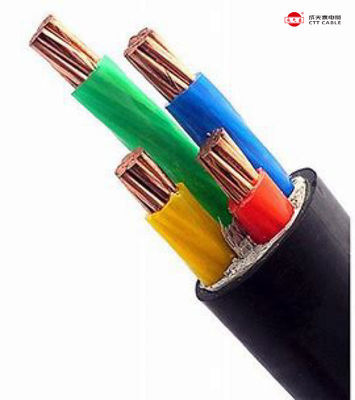 LSZH Cable Sample, 90 °C Operating Temperature, Black or Customized Sheath