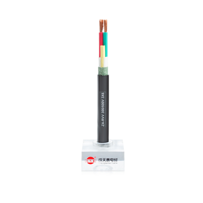 Cable rétractable à la flamme acceptable personnalisé pour les voies de circulation électriques