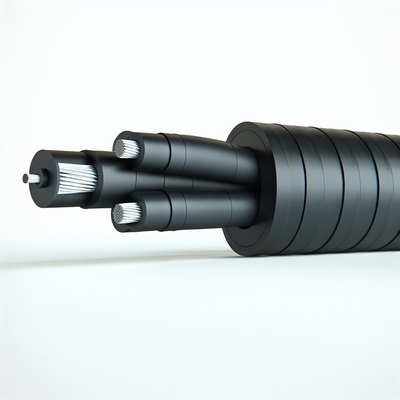 Câble d'alimentation isolé en XLPE noir pour usage intensif et transmission de puissance