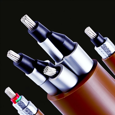Câbles d'alimentation moyenne tension 6/10 KV PVC LSZH PE gaine