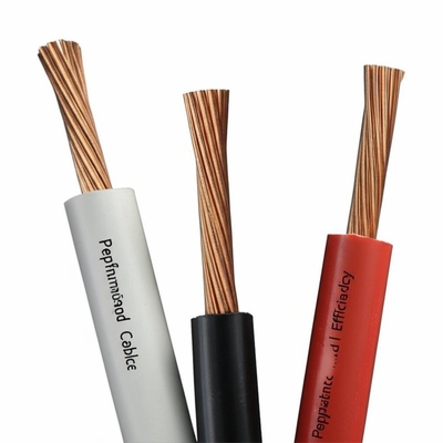Cable d'alimentation isolé en PVC avec conducteur de cuivre de performance et d'efficacité pour enterrement direct