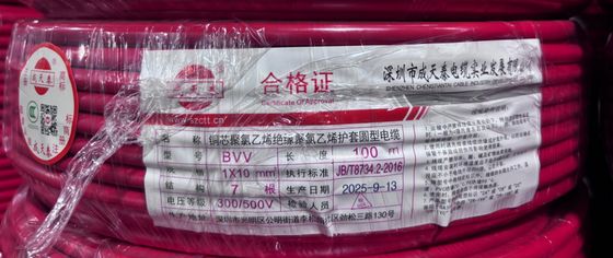 Stranded Copper Conductor Building Wire for Durable Electrical Systems 300 / 500V