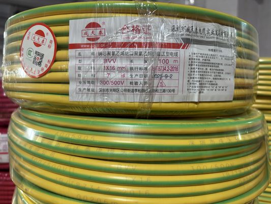 Stranded Conductor Copper Building Wire for Unshielded Installations 300 / 500V