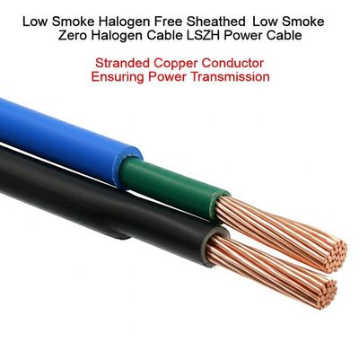 低煙ハロゲンフリーシース低煙ゼロハロゲンケーブル LSZH 電源ケーブル 撚り銅導体 電力伝送を保証