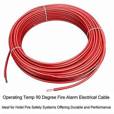 Operating Temp 90 Degree Fire Alarm Electrical Cable Ideal for Hotel Fire Safety Systems Offering Durable and Performance