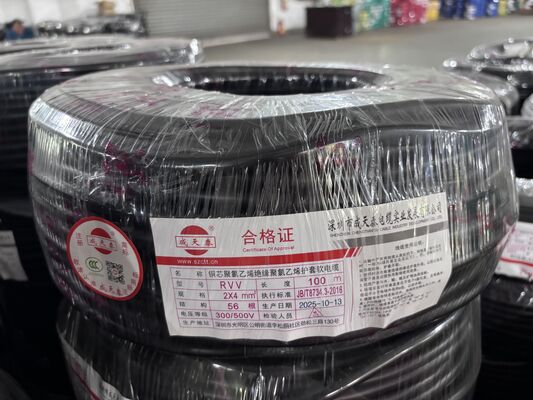 Unshielded Stranded Copper Industrial Building Cable Robust Design Ideal for Industrial Electrical Networks and Building Power Supply 300/500V