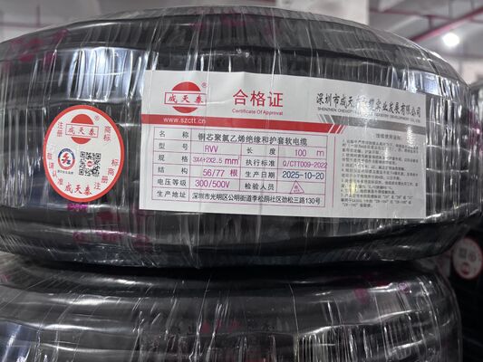 Building & Construction Wire Copper Conductor Electrical Cable Suitable for Indoor Outdoor Wiring Applications 300 / 500 V