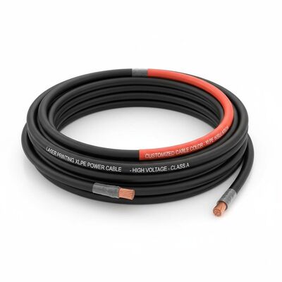 Interlocking Armored Aluminum Alloy Cable (Black/Custom Jacket, 15–20×OD Bending Radius)
