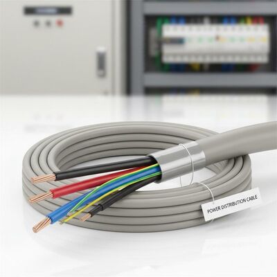 Interlocked Armored Aluminum Alloy Cable, Rated 0.6/1 kV, UV Resistant