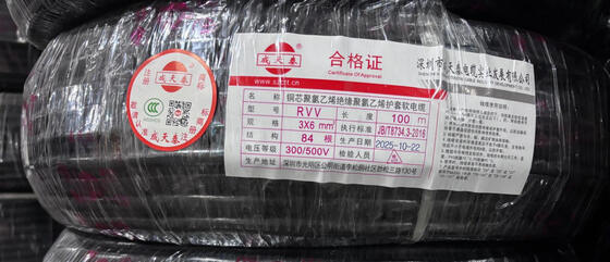 Indoor And Outdoor Copper Industrial Building Cable Copper With 99.95 Percent Purity Conductor Material Ensuring Safe Power Transmission 300 / 500 V