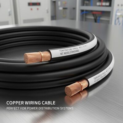 Temperature Range Minus 40 To Plus 90 Celsius Copper Wiring Cable Certified IEC 60502 Standard Perfect For Power Distribution Systems
