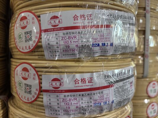 70 Celsius Copper Industrial Building Cable Building Wire Suitable for Industrial Electrical Wiring Applications Durable 450/750V