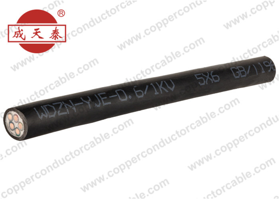 Cu - Dây dẫn chịu nhiệt 5 lõi, Cáp nguồn LSZH không được bảo vệ