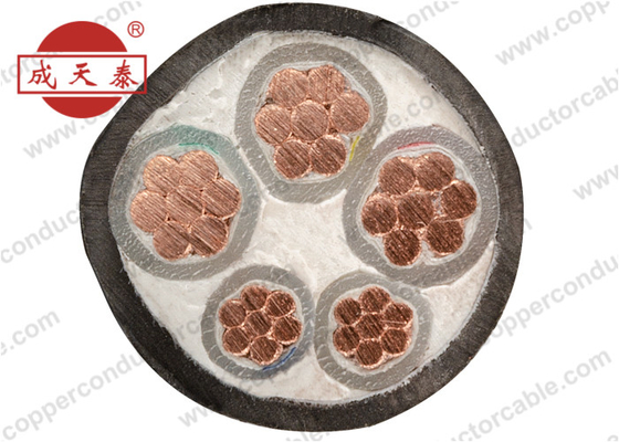600 CU résistant au feu de câble de /1000V FRC/basse fumée de XLPE/LSZH cable électrique nul d'halogène